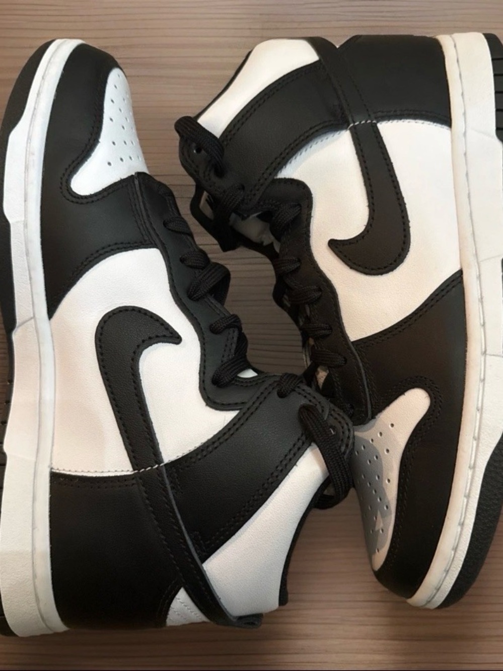 Nike Dunk High Panda Size 7.5 Black/White Never Worn!